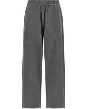 Brunello Cucinelli Cotton Sweatpants - Grey