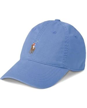 Polo Ralph Lauren Polo Pony-Embroidered Baseball Cap - Blue