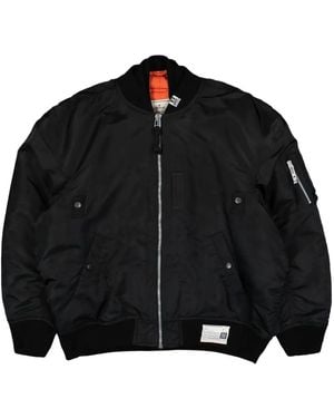 Maison Mihara Yasuhiro Triple Layered Flight Jacket - Black