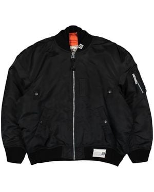 Maison Mihara Yasuhiro Triple Layered Flight Jacket - Black