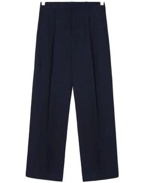Loewe Wide-Leg Trousers - Blue