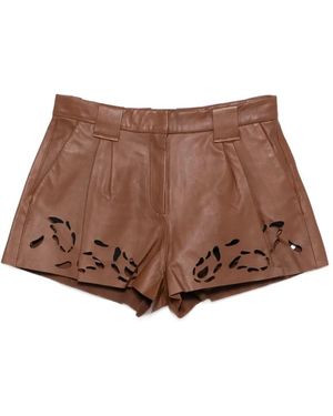 IRO Short Valvidia À Découpes - Brown