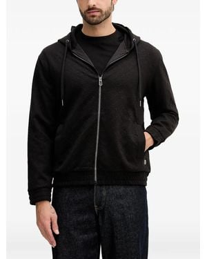 Joop! Zip-Up Hoodie - Black