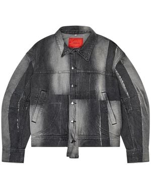Eckhaus Latta Patchwork Jacket - Gray