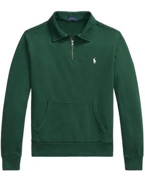 Polo Ralph Lauren ハーフジップ スウェットシャツ - グリーン