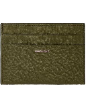 Paul Smith Floral Street Cardholder - Green