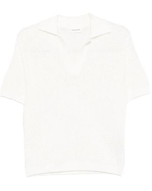 P.A.R.O.S.H. V-Neck Short-Sleeve T-Shirt - White
