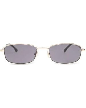 Victoria Beckham Rectangle-Frame Sunglasses - White