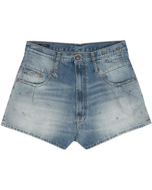 R13 デニムショートパンツ - ブルー