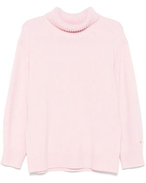 Maje Pullover Mit Rollkragen - Pink