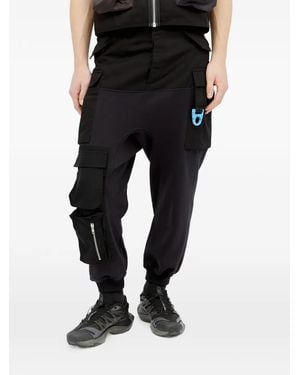 Space Available Multi-Pocket Trousers - Black