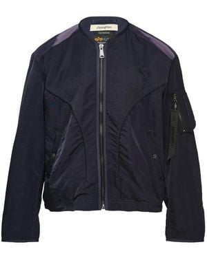 JiyongKim Bomber Jacket - Blue