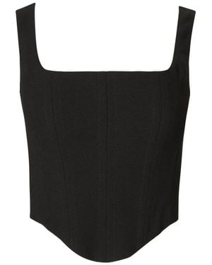 Costarellos Jovie Sculpted Bustier - Black
