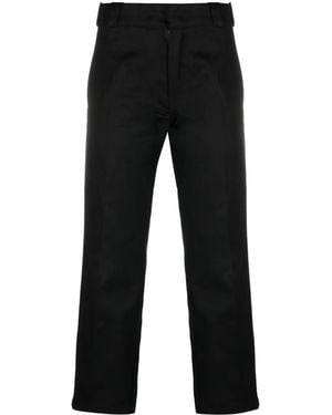 Dickies Straight-Leg Cropped Pants - Black