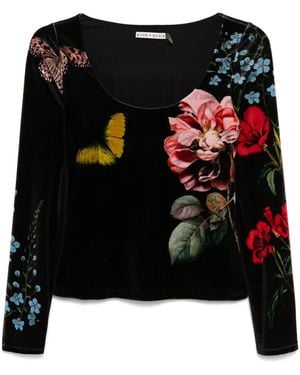 Alice + Olivia Top - Zwart