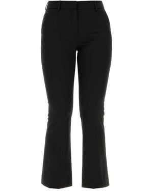 PT Torino Cropped Slim-Fit Trousers - Black