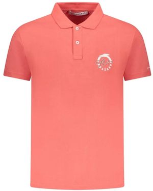 Trussardi Logo-Detail Polo Shirt - Pink