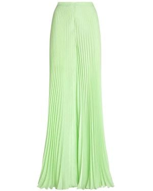 Genny Pantalones Palazzo Con Efecto Plisado - Verde