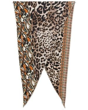 Pierre Louis Mascia Bufanda Aloeuw Con Estampado Mixto - Multicolor