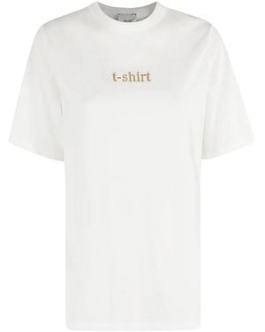 Alysi Logo-Patch T-Shirt - White