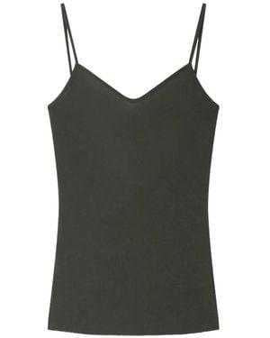 Soeur Ila Spaghetti-Strap Top - Black