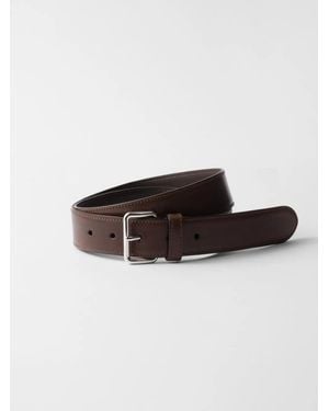 Prada Wendbarer Ledergürtel - Braun