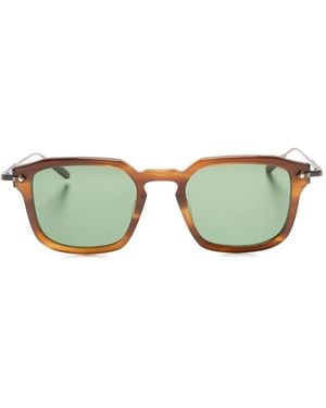 Barton Perreira Nolan Square Sunglasses - Green