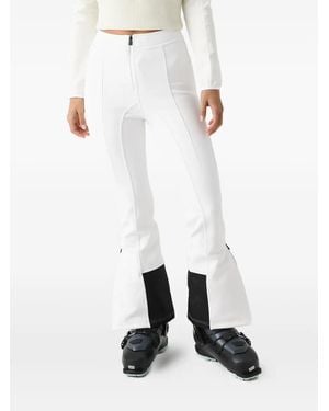 Aztech Mountain Bella Softshell High-Waist Flared Ski Pants - White