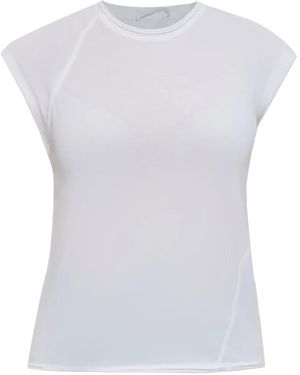 Helmut Lang Kurzärmeliges Oberteil - Weiß