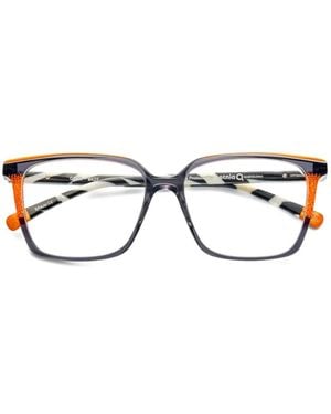 Etnia Barcelona Lunettes De Vue Gera À Monture Carrée - Gray