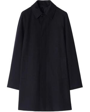 Burberry Mantel aus Kaschmir - Blau