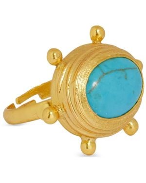 Ottoman Hands Zand Ring - Metallic