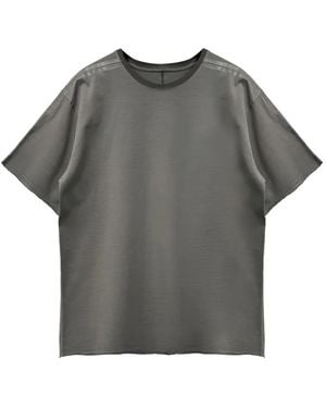 SAN263-1 Taped-Seam Cotton T-Shirt - Grey
