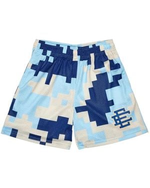 Eric Emanuel Logo-Print Shorts - Blue