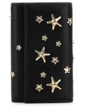 Jimmy Choo Neptune Key Case - Black