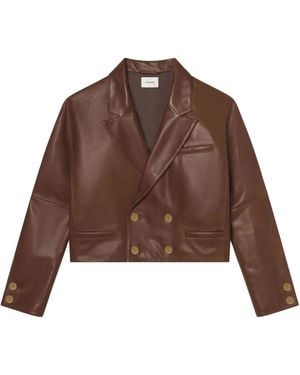 FRAME Leren Jack - Bruin