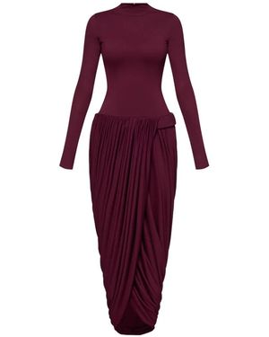 Chats by C.Dam Agnes Maxi Dress - Purple