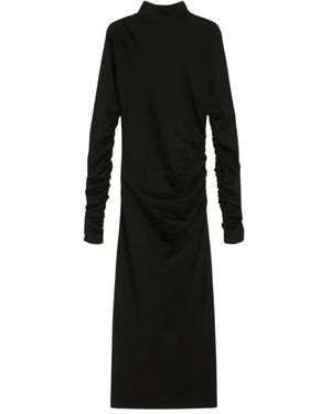 Max Mara Ruched Dress - Black