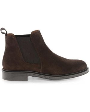 Amedeo Testoni Suede Boots - Brown