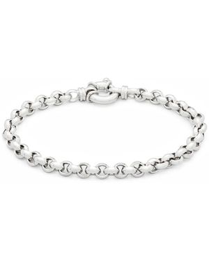 Tom Wood Thick Rolo Bracelet - White