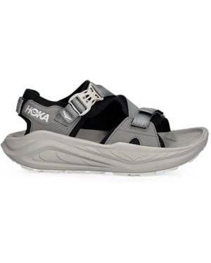 Hoka One One Infini Hike Tc Buckle-Fastening Strap Sandals - Black