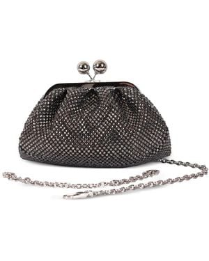 Weekend by Maxmara Clutch Pasticcino Con Decorazione - Nero