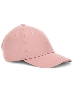 Guess Logo-Plaque Baseball Cap - Pink