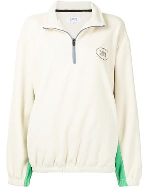 7 DAYS ACTIVE Fleece-Pullover - Natur