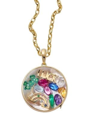 Loquet London December Birthstone Tanzanite Charm - Metallic