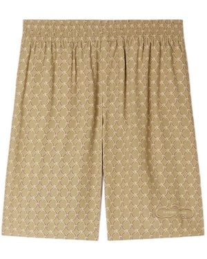 Sandro Geometric-Pattern Short - Natural