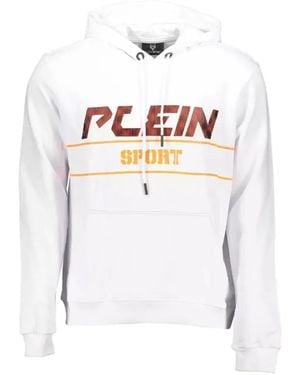 Philipp Plein Logo-Print Hoodie - White