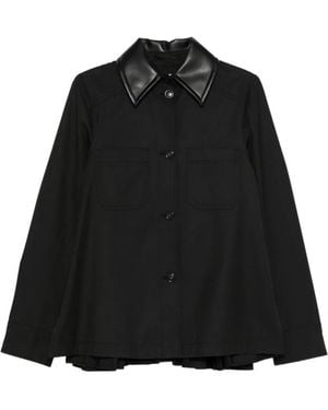 Sportmax Boxy Collar Jacket - Black
