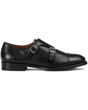 Doucal's Monks Con Doppia Fibbia - Nero