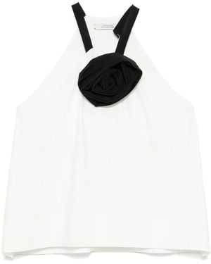Dorothee Schumacher Brooch-Detail Top - White
